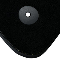 Black Floor Mats for Audi A4 - B9 Sedan (2018-2019) | Fighter Jet Edition - AutoWin