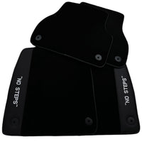 Black Floor Mats for Audi A6 - C7 Sedan (2011-2018) | No Steps - AutoWin