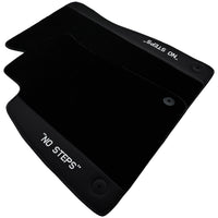 Black Floor Mats for Audi A6 - C8 Allroad Quattro (2019-2023) | No Steps - AutoWin