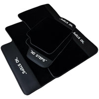 Black Floor Mats For BMW 3 Series E92 No Steps Edition - AutoWin