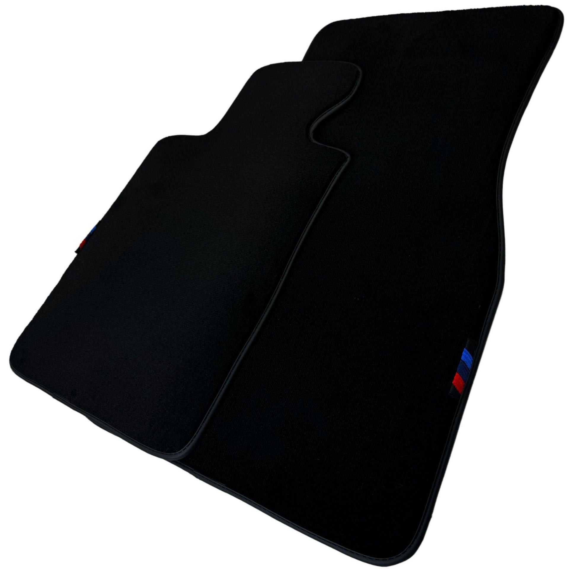 Black Floor Mats For BMW 7 Series F02 | Black Trim AutoWin Brand - AutoWin