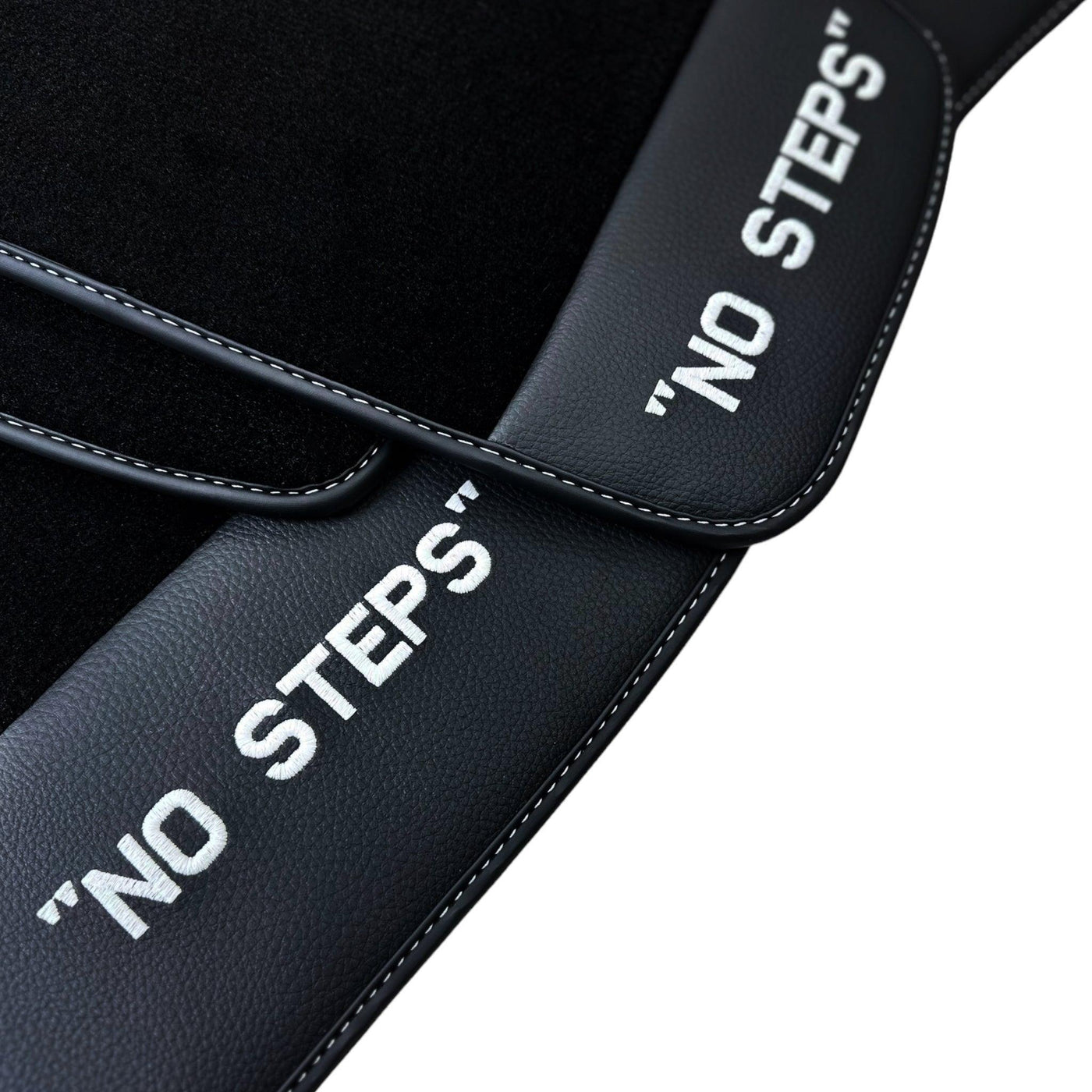 Black Floor Mats For BMW M5 Series F90 No Steps Edition AutoWin Brand - AutoWin