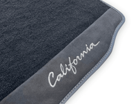 Black Floor Mats For Ferrari California 2008-2014 With Alcantara - AutoWin