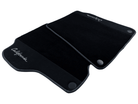 Black Floor Mats For Ferrari California 2008-2014 With Alcantara - AutoWin