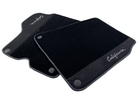 Black Floor Mats For Ferrari California 2008-2014 With Alcantara - AutoWin