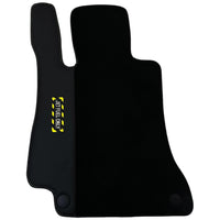 Black Floor Mats For Mercedes Benz B-Class W246 4Matic (2011-2019) | Fighter Jet Edition - AutoWin
