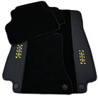 Black Floor Mats For Mercedes Benz CLS-Class C219 (2004-2010) | Fighter Jet Edition - AutoWin