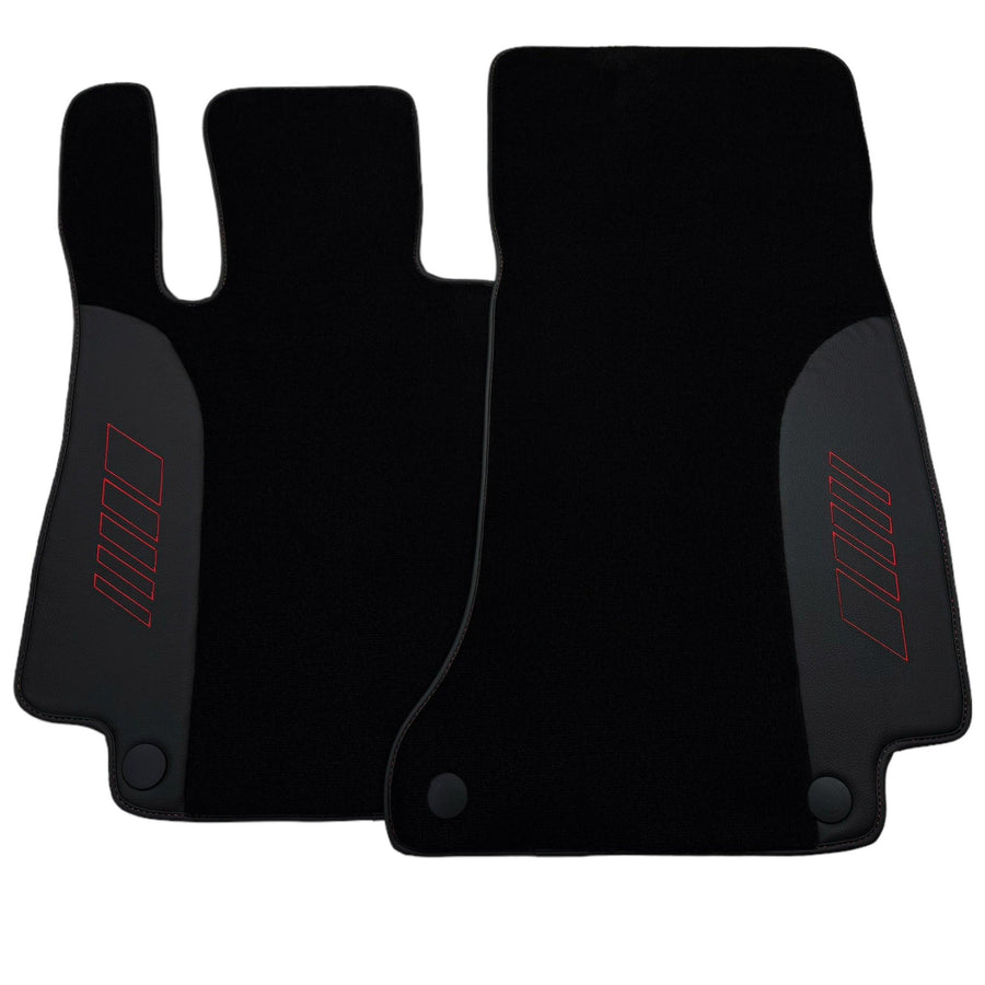 Black Floor Mats For Mercedes Benz E-Class S213 Estate (2016-2020) | AutoWin Edition - AutoWin