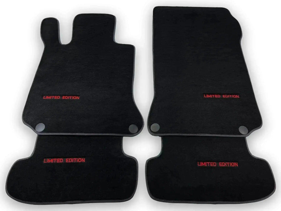 Black Floor Mats For Mercedes Benz GLE-Class V167 Allrounder - 5 Seats (2019-2023) | AutoWin Edition - AutoWin