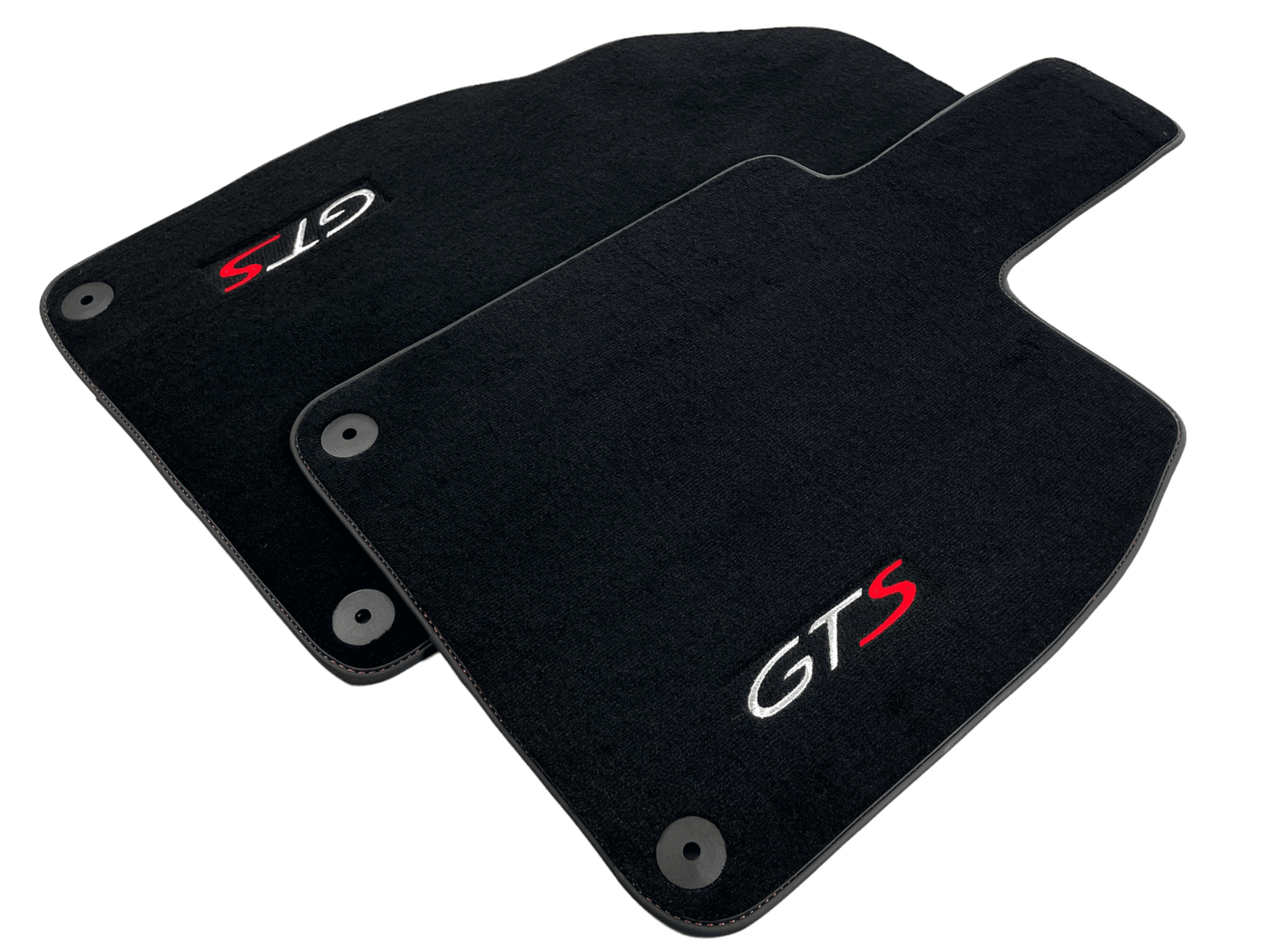 Black Floor Mats for Porsche 718 Boxster (2016-2023) - AutoWin