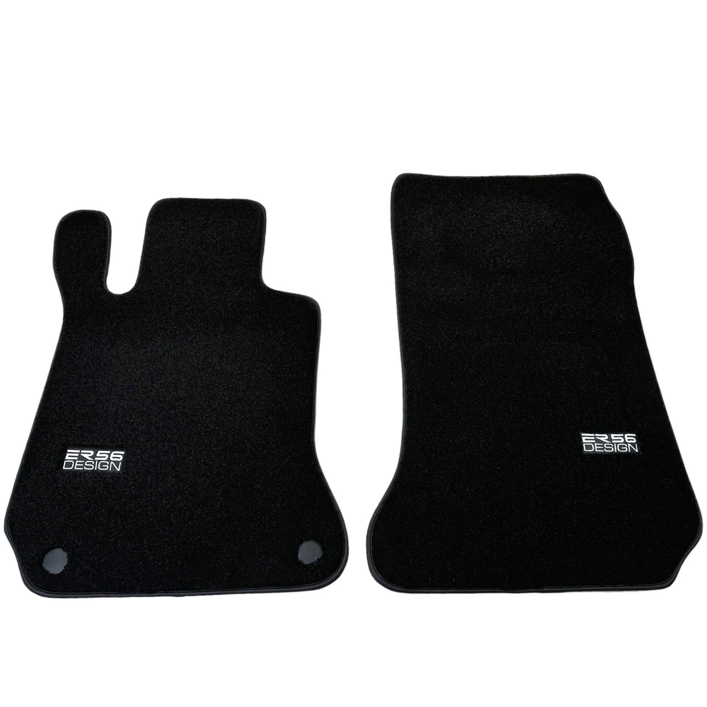 Black Luxury Floor Mats For Mercedes Benz EQS-Class V297 (2021-2023) | ER56 Design - AutoWin