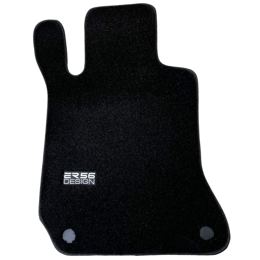 Black Luxury Floor Mats For Mercedes Benz GLC-Class X253 SUV (2016-2019) Hybrid | ER56 Design - AutoWin