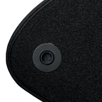 Black Luxury Floor Mats For Mercedes Benz GLC-Class X254 SUV (2023-2024) | ER56 Design - AutoWin