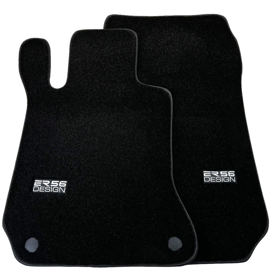 Black Luxury Floor Mats For Mercedes Benz S-Class W140 (1991-1998) | ER56 Design - AutoWin