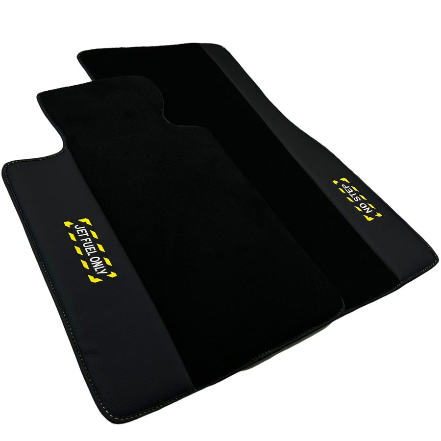 Black Mats For BMW 3 Series E36 2-door Coupe | Fighter Jet Edition - AutoWin