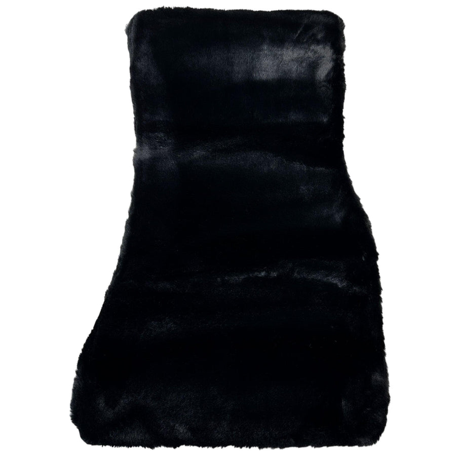 Black Sheepskin Floor Floor Mats For BMW 5 Series E39 - AutoWin