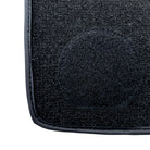 Black Sheepskin Floor Floor Mats For BMW 6 Series E63 - AutoWin