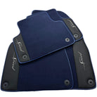 Blue Floor Mats For Bentley Flying Spur (2013-2019) with Leather - AutoWin