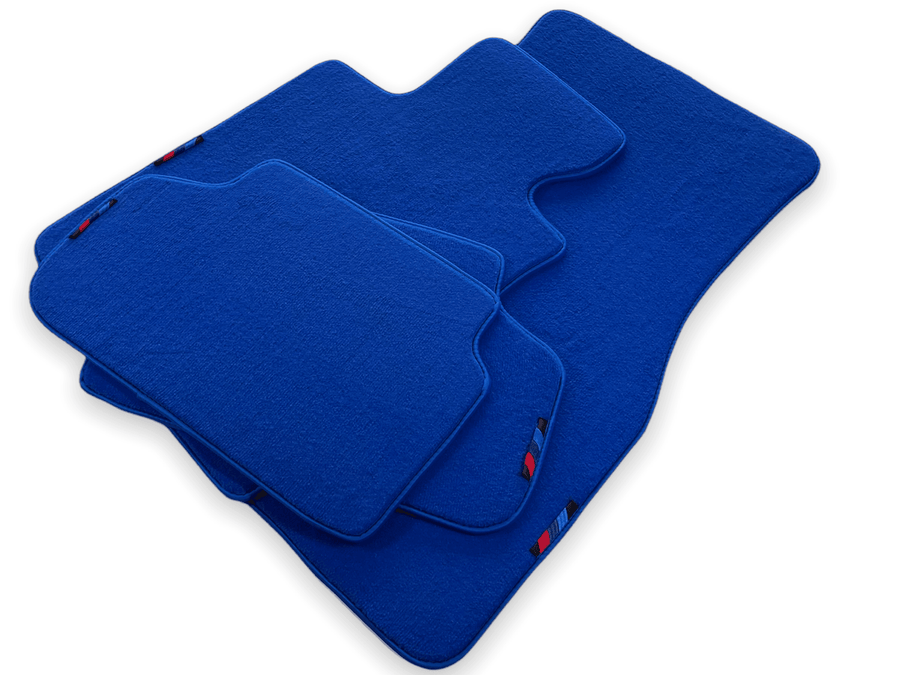 Blue Floor Mats For BMW X4M Series F98 With M Package - AutoWin