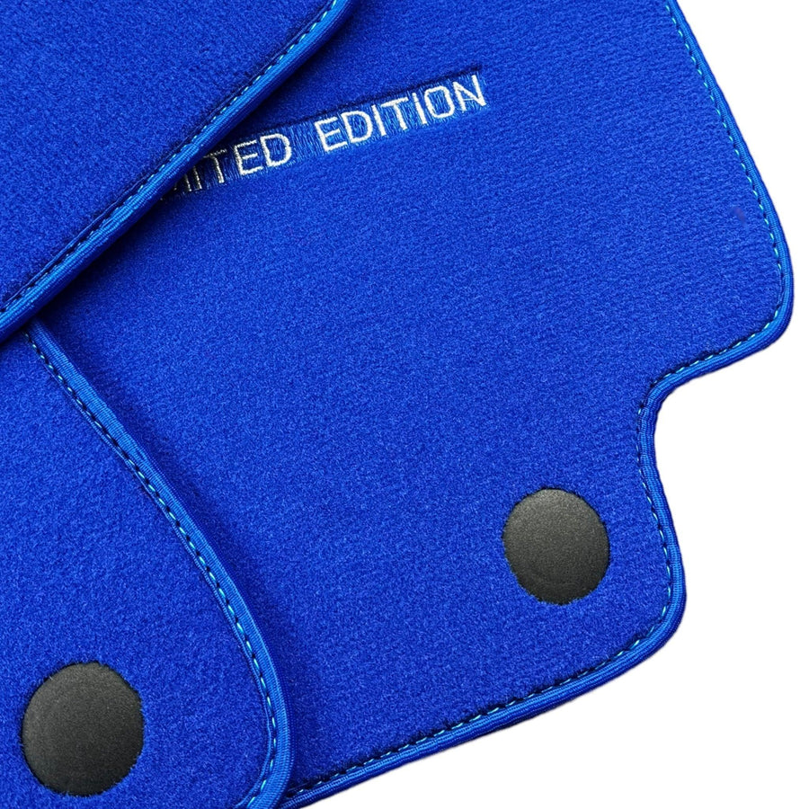 Blue Floor Mats For Mercedes Benz C-Class W206 Sedan (2021-2023) | Limited Edition - AutoWin