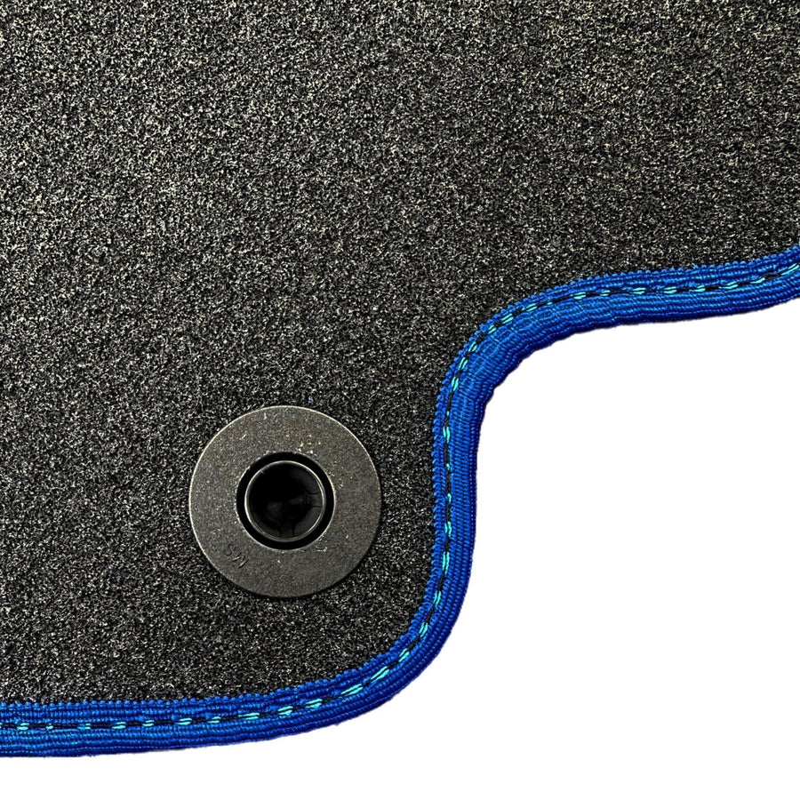 Blue Floor Mats For Mercedes Benz CLA-Class X118 Shooting Brake (2019-2023) | Limited Edition - AutoWin