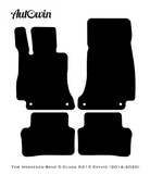 Blue Floor Mats For Mercedes Benz E-Class S213 Estate (2016-2020) | Limited Edition - AutoWin