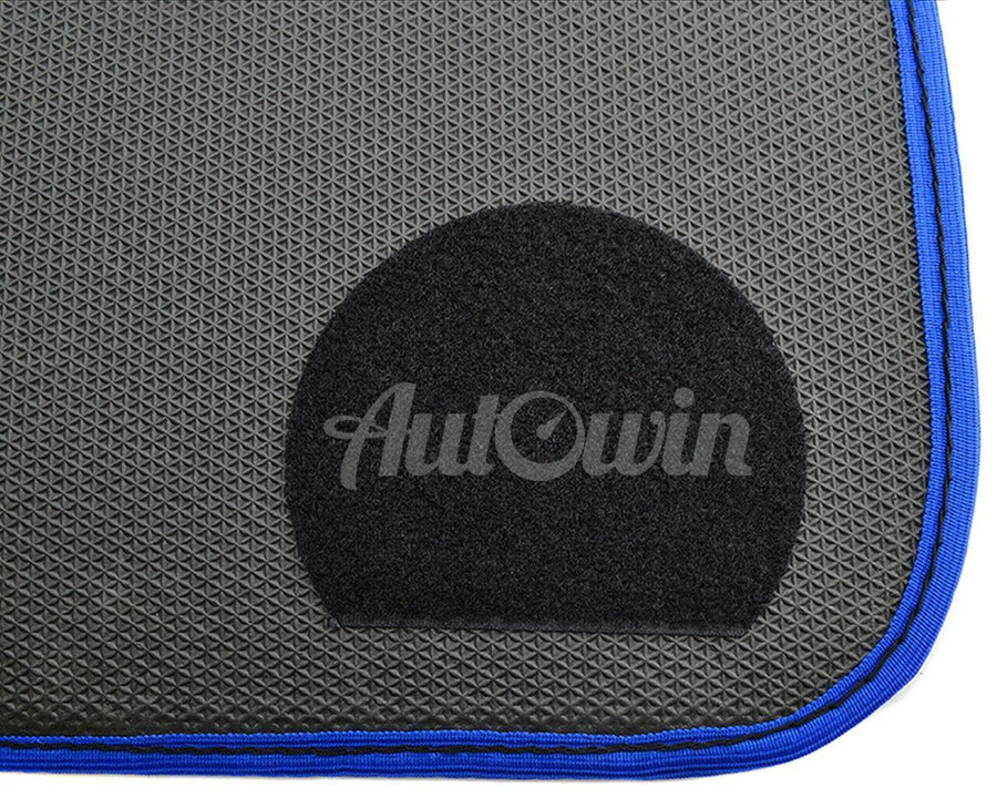 Blue Mats For BMW 5 Series F11 5-doors Wagon With M Package - AutoWin