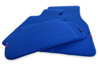 Blue Mats For BMW 7 Series E38 With M Package - AutoWin