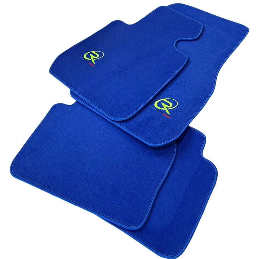 Blue Mats For BMW 8 Series E31 2-door Coupe Tailored Set Perfect Fit - AutoWin