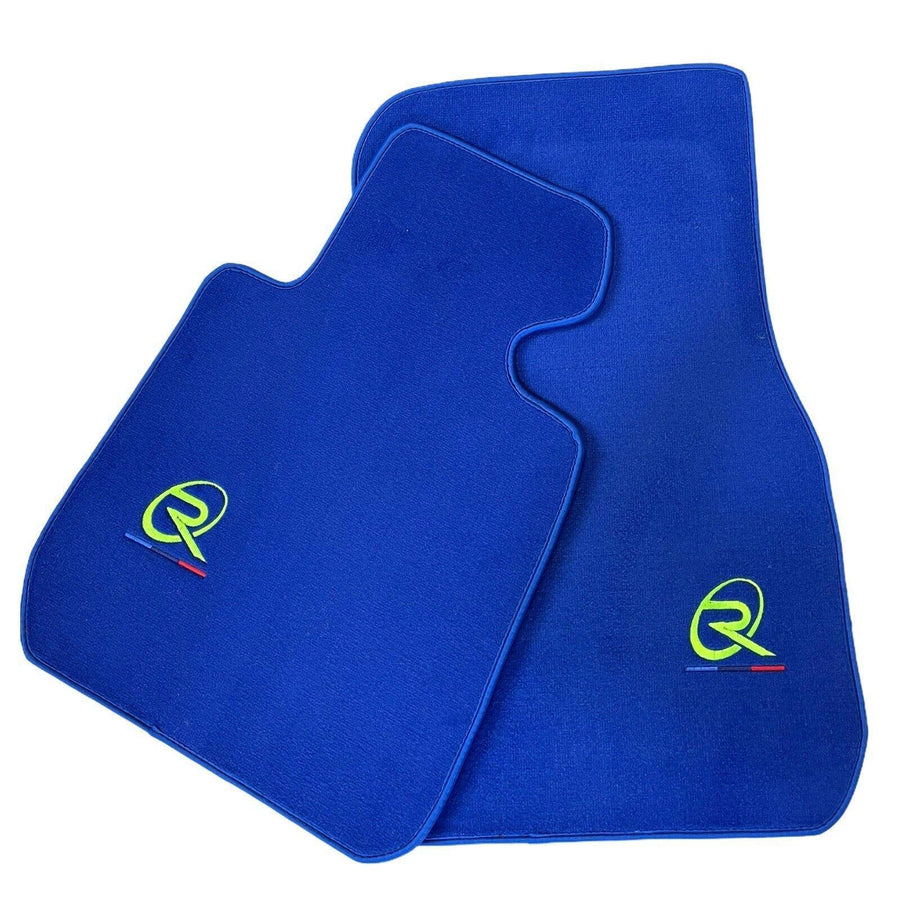 Blue Mats For BMW M3 4-door E90 Tailored Set Perfect Fit - AutoWin