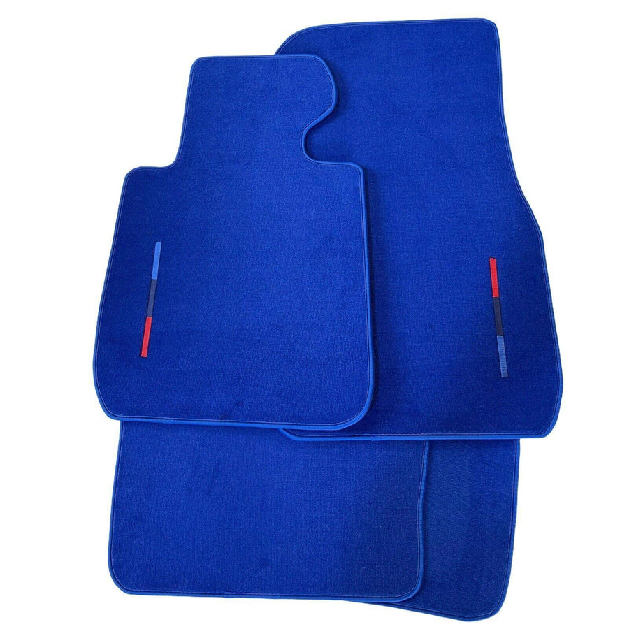 Blue Mats For BMW M5 F10 With M Package - AutoWin