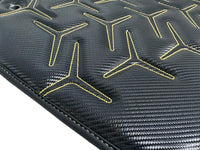 Carbon Leather Floor Mats for Lamborghini Aventador SV - AutoWin