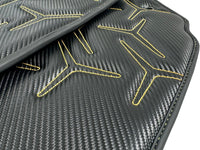 Carbon Leather Floor Mats for Lamborghini Aventador SV - AutoWin