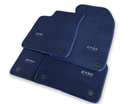 Dark Blue Floor Mats for Audi A4 - B7 Sedan (2005-2008) | ER56 Design - AutoWin