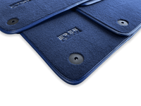 Dark Blue Floor Mats for Audi A4 - B8 Allroad Quattro (2008-2015) | ER56 Design - AutoWin