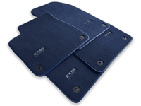 Dark Blue Floor Mats for Audi A6 - C6 Sedan Facelift (2008-2011) | ER56 Design - AutoWin