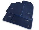 Dark Blue Floor Mats for Audi Q7 4M (2015-2019) | ER56 Design - AutoWin