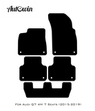 Dark Blue Floor Mats for Audi Q7 4M (2015-2019) | ER56 Design - AutoWin
