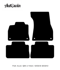 Dark Blue Floor Mats for Audi Q8 e-tron (2023-2025) | ER56 Design - AutoWin
