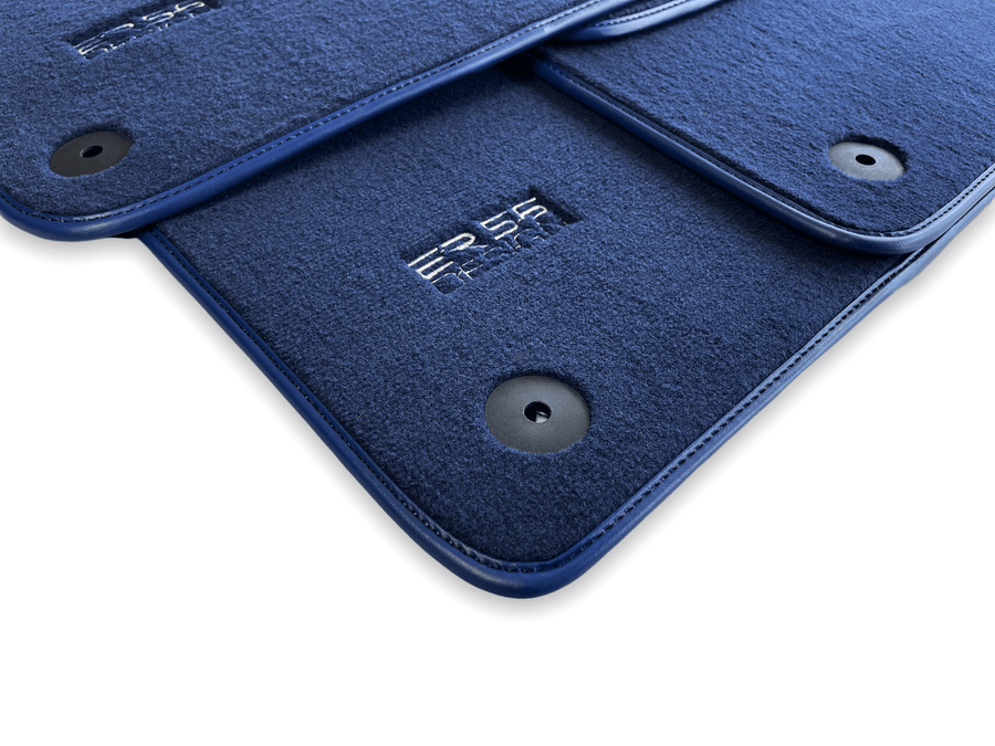 Dark Blue Floor Mats for e-tron (2019-2024) | ER56 Design - AutoWin