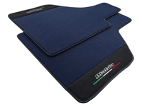 Dark Blue Floor Mats for Lamborghini Diablo 1990-2001 With Alcantara Leather - AutoWin