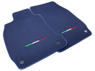 Dark Blue Floor Mats For Maserati Quattroporte IT Edition - AutoWin