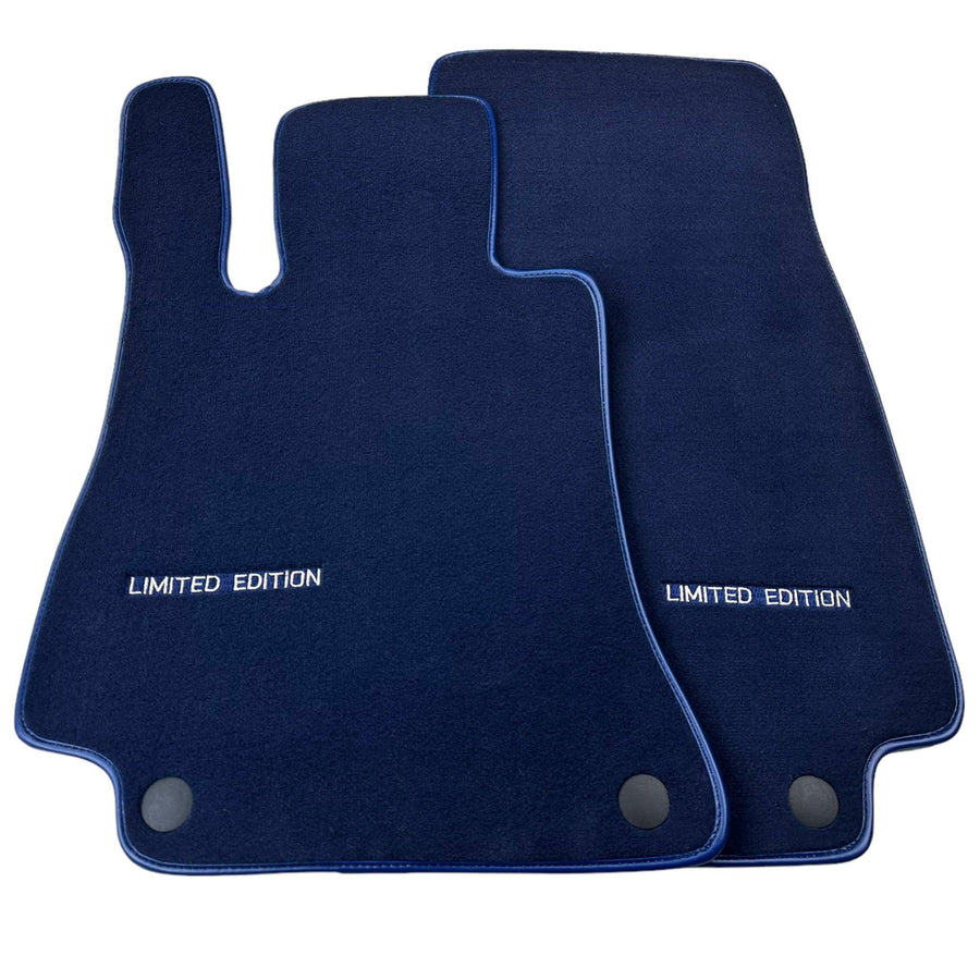 Dark Blue Floor Mats For Mercedes Benz C-Class S203 Estate 4Matic (2001-2007) | Limited Edition - AutoWin