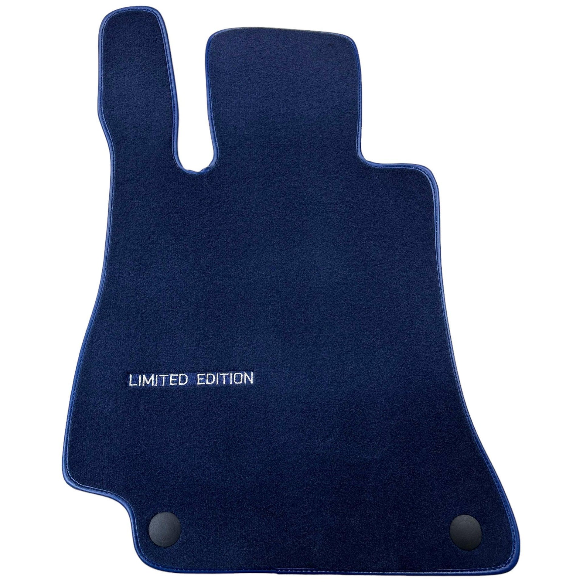 Dark Blue Floor Mats For Mercedes Benz E-Class W210 Sedan 4Matic (1995-2002) | Limited Edition - AutoWin