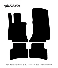 Dark Blue Floor Mats For Mercedes Benz E-Class W214 Sedan (2023-2024) | Limited Edition - AutoWin