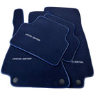 Dark Blue Floor Mats For Mercedes Benz EQE-Class X294 (2023-2024) | Limited Edition - AutoWin