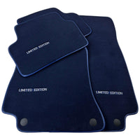 Dark Blue Floor Mats For Mercedes Benz GLC-Class X253 SUV (2019-2023) Hybrid | Limited Edition - AutoWin