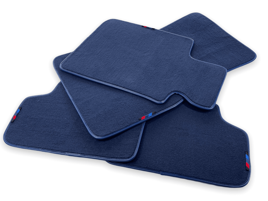 Dark Blue Mats For BMW 3 Series E36 4-door Sedan With M Package - AutoWin