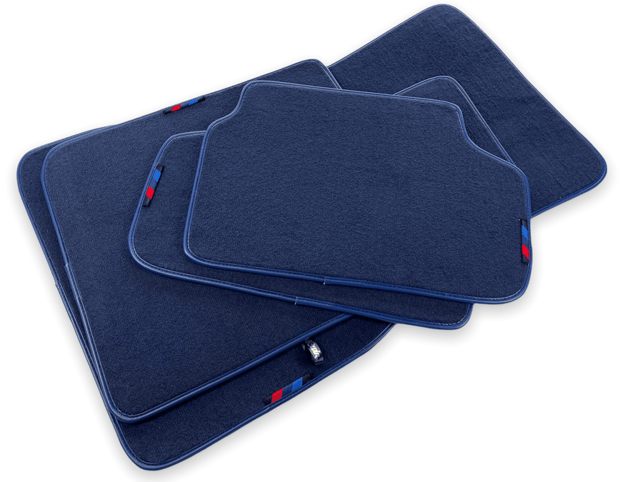 Dark Blue Mats For BMW 3 Series E36 4-door Sedan With M Package - AutoWin