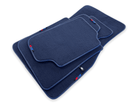 Dark Blue Mats For BMW M6 E63 Coupe With M Package - AutoWin